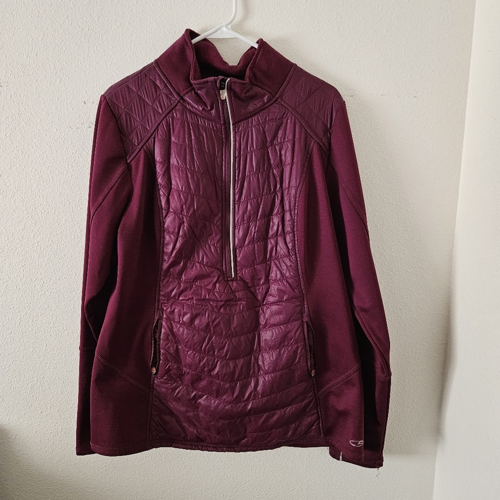 Women's Burgundy Champion Duo Dry Pullover